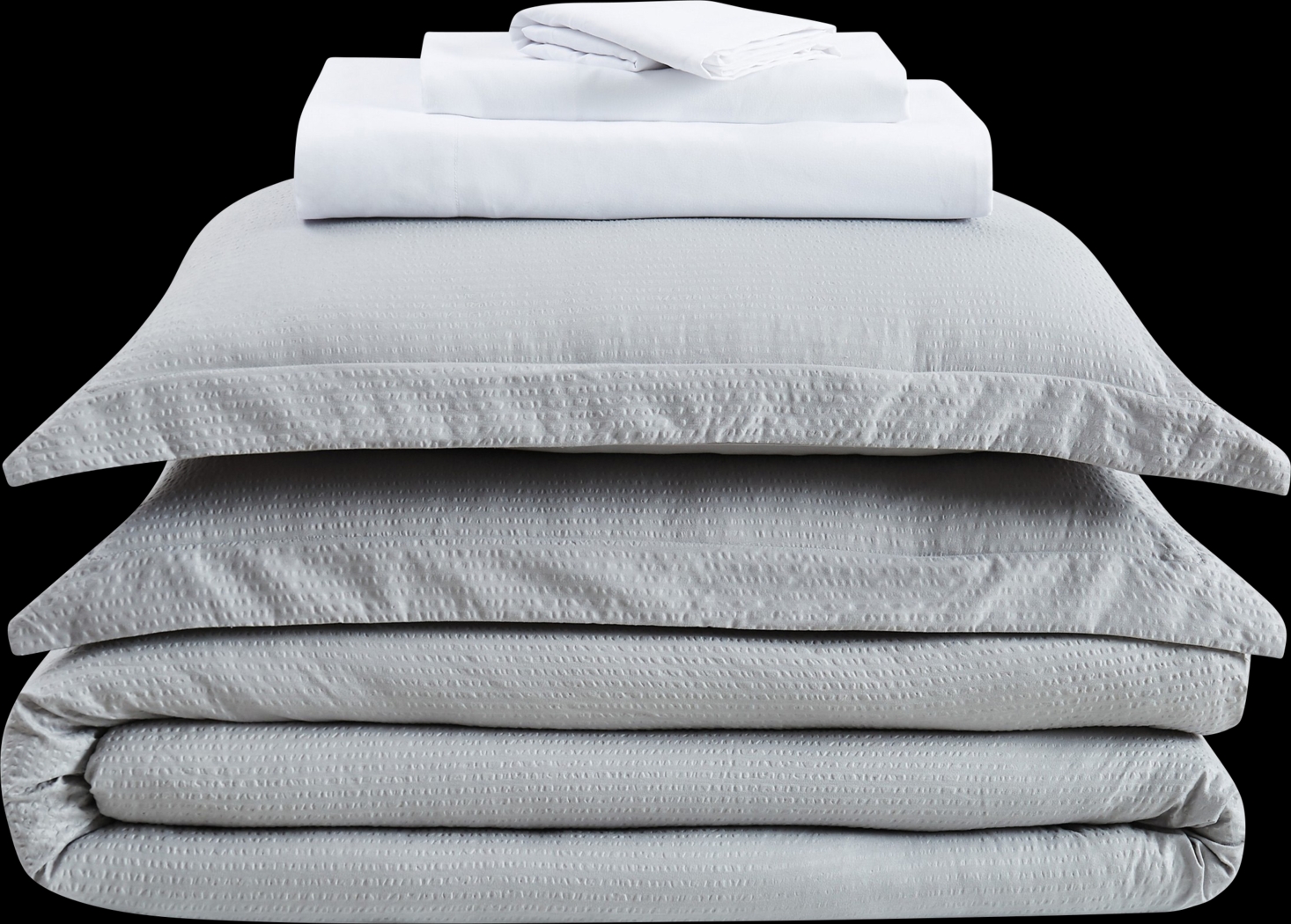 Kids Pasty Fields Gray Twin Comforter Set - Thumbnail - Image 2