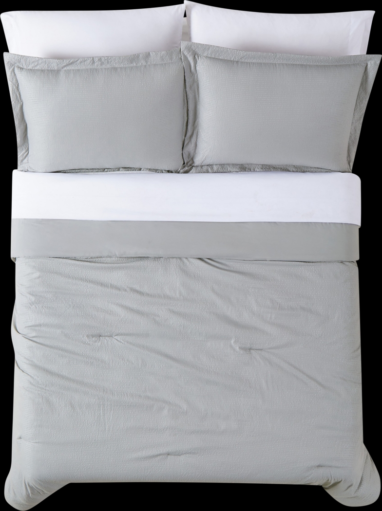 Kids Pasty Fields Gray Twin Comforter Set - Thumbnail - Image 4