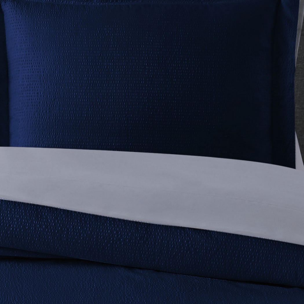 Kids Pasty Fields Navy Full Comforter Set - Thumbnail - Image 3