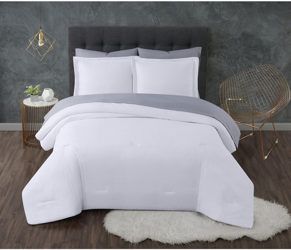 Kids Pasty Fields White Twin Comforter Set - Thumbnail - Image 1