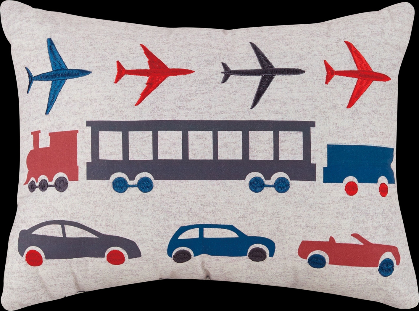 Kids Patchy Roads Blue Full Comforter Set - Thumbnail - Image 4