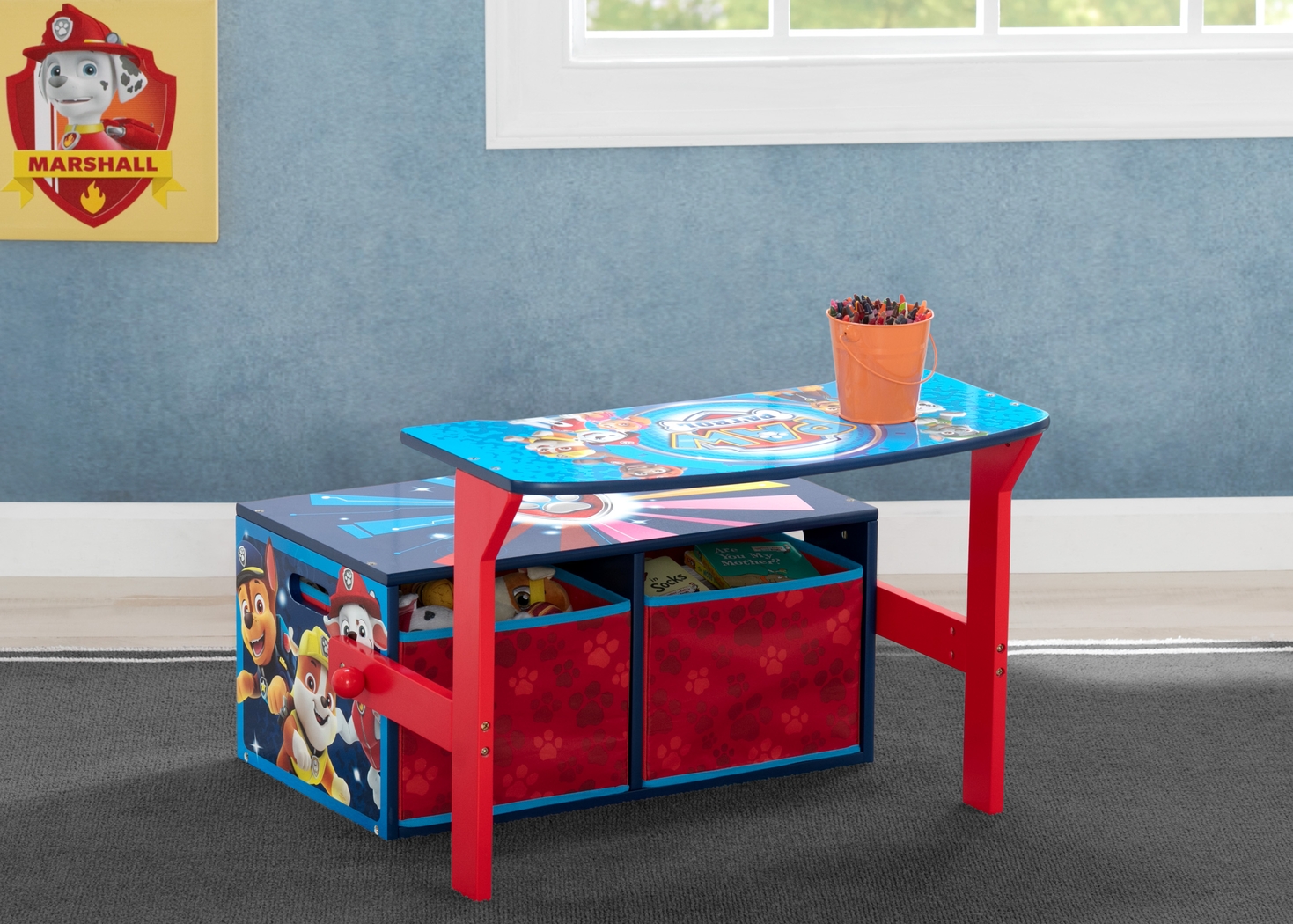 Kids Paw Patrol Blue Convertible Bench - Thumbnail - Image 5