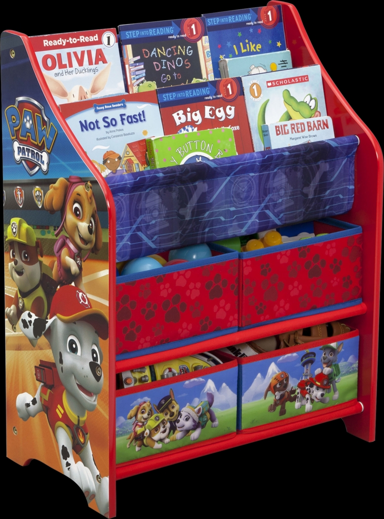 Kids Paw Patrol Red Bookcase - Thumbnail - Image 2