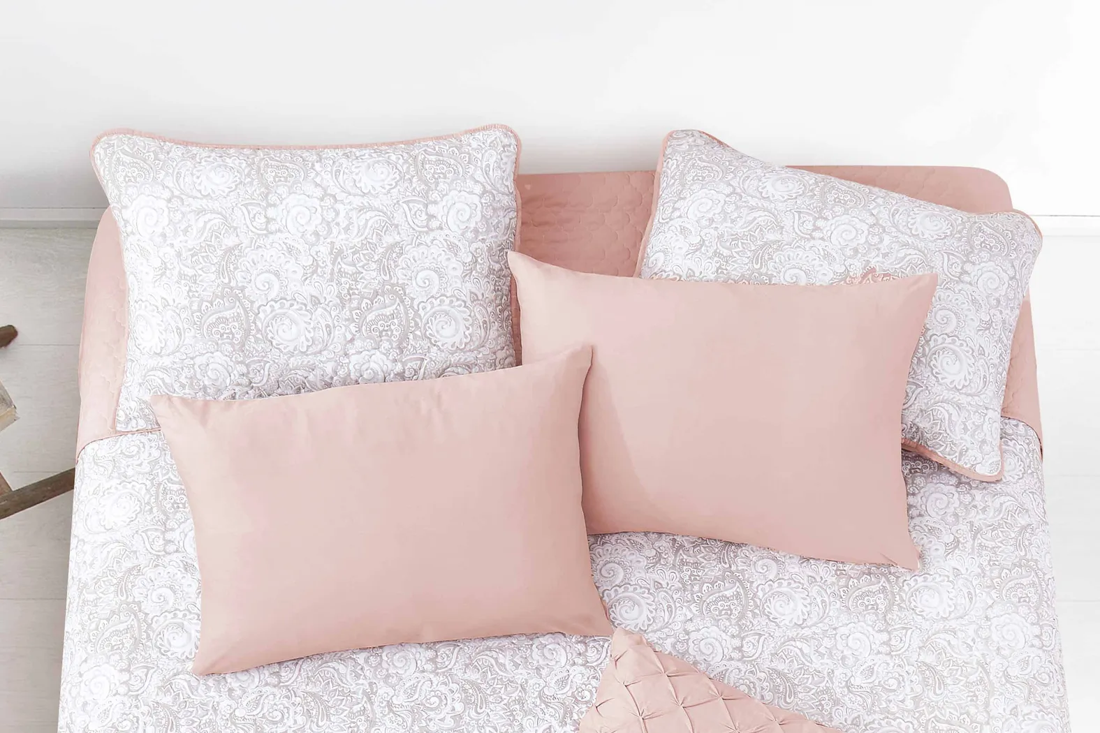 Kids Peachy Dreams Blush 6 Pc Twin Comforter Set - Thumbnail - Image 3