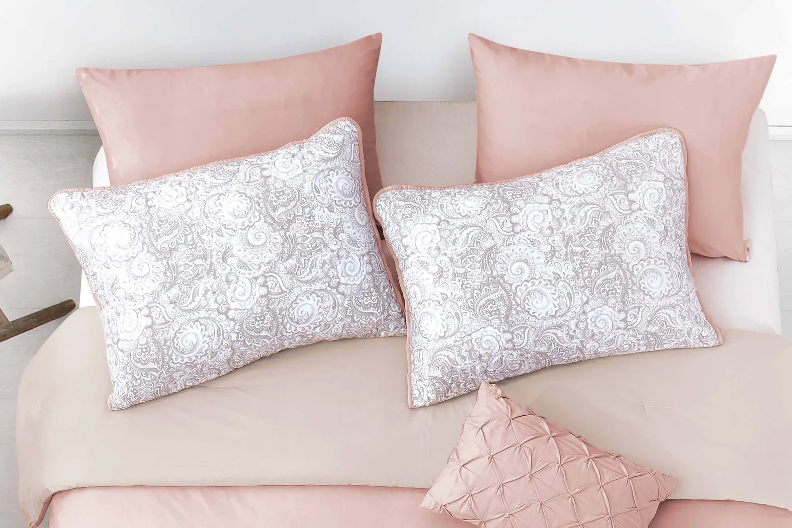 Kids Peachy Dreams Blush 6 Pc Twin Comforter Set - Thumbnail - Image 5