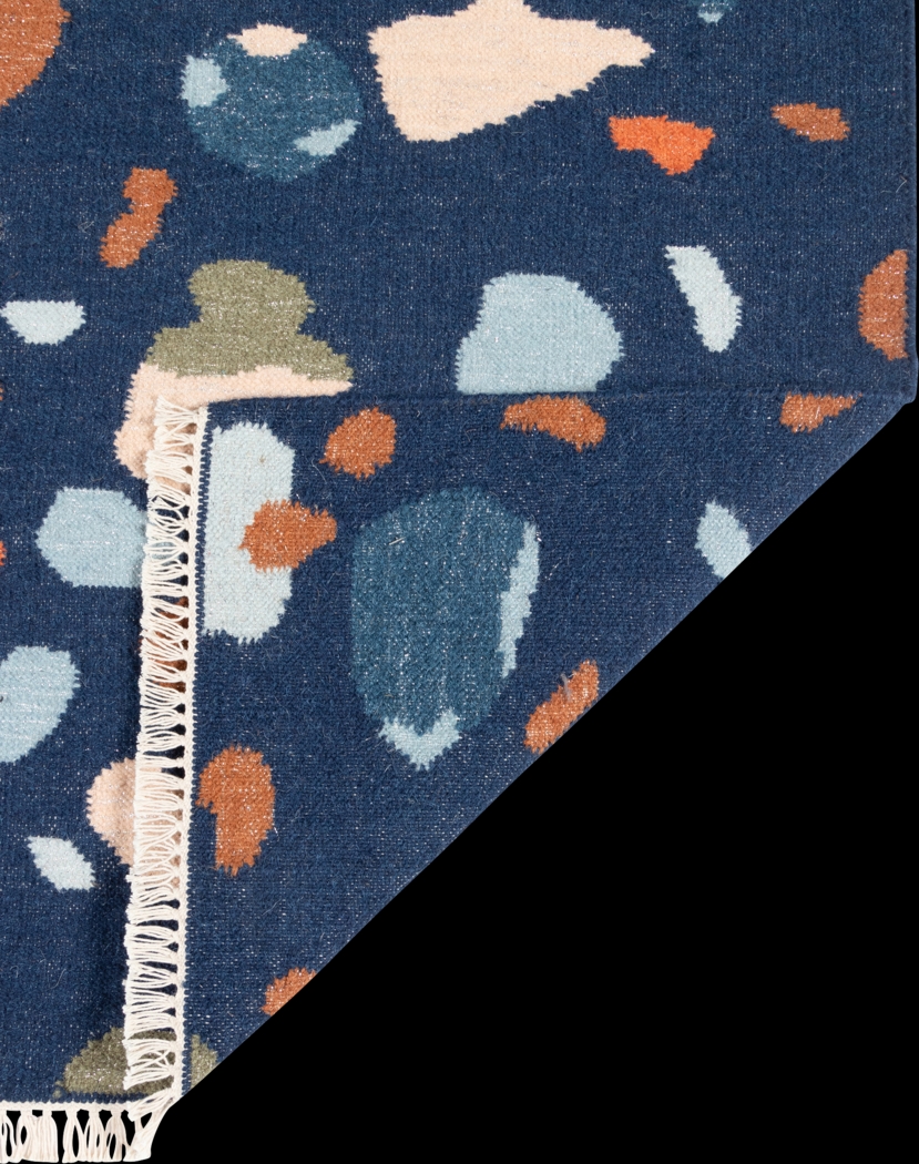 Kids Pebble Patch Navy 5' x 7'6 Rug - Thumbnail - Image 5
