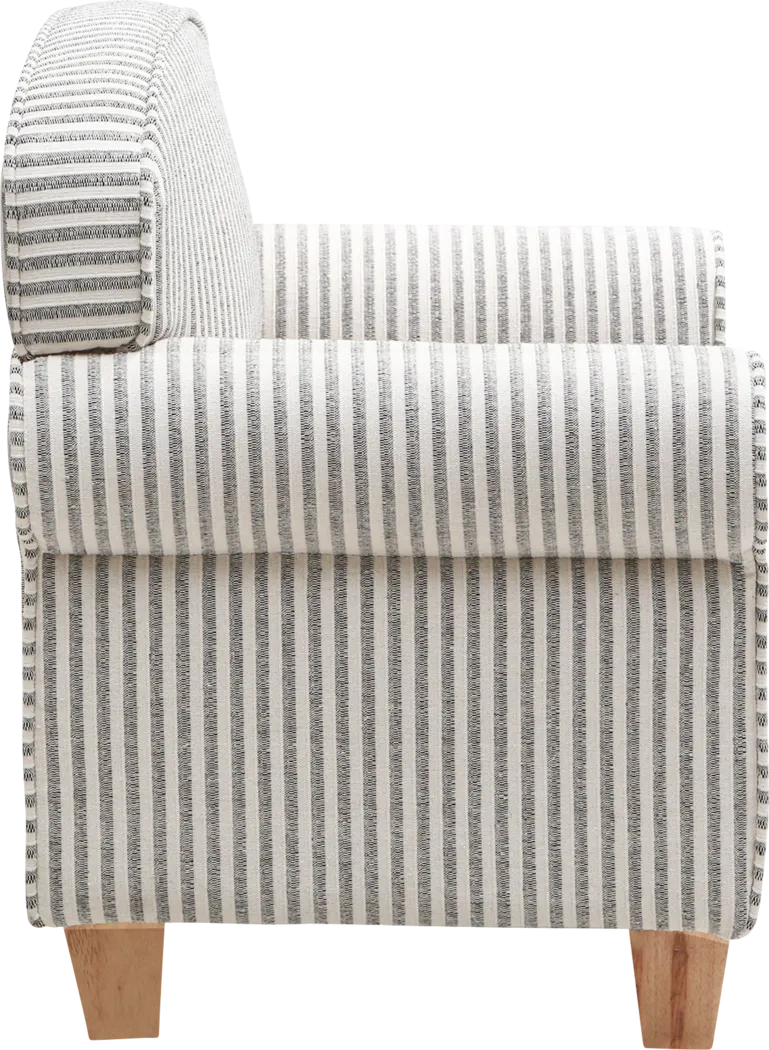 Kids Peloli Gray/White Accent Chair - Thumbnail - Image 6