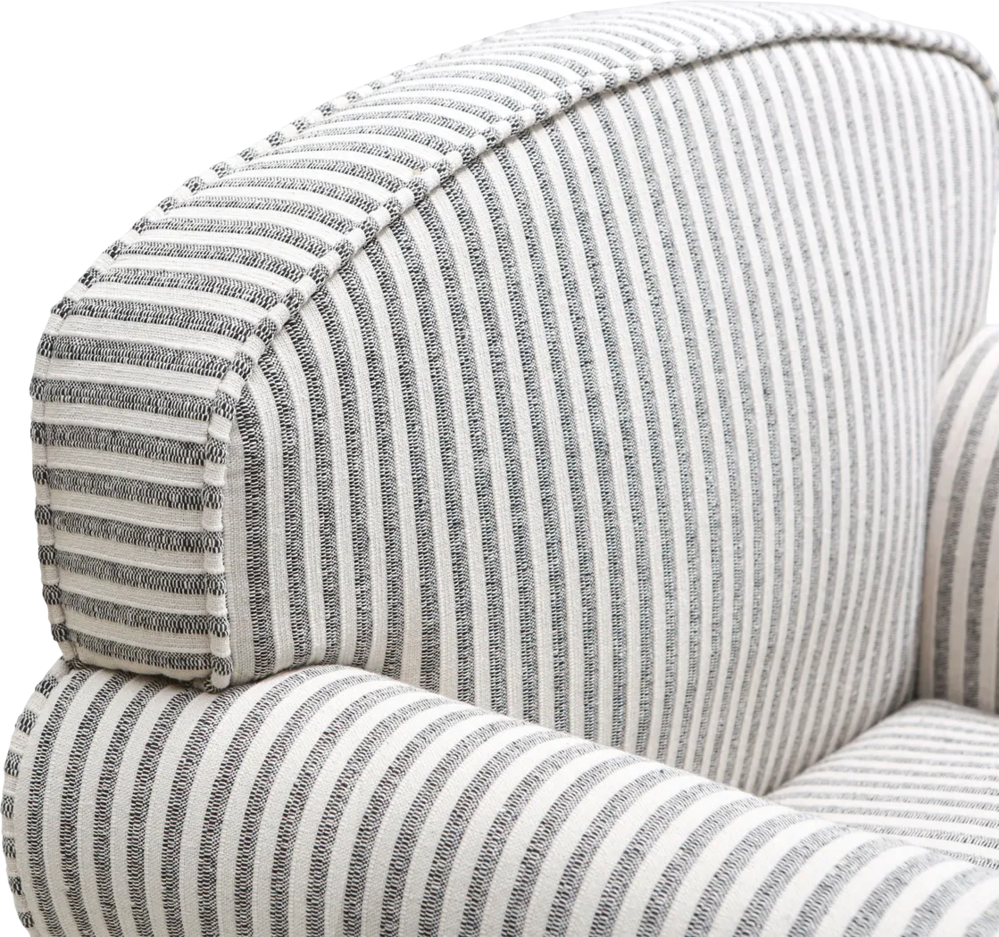 Kids Peloli Gray/White Accent Chair - Thumbnail - Image 7