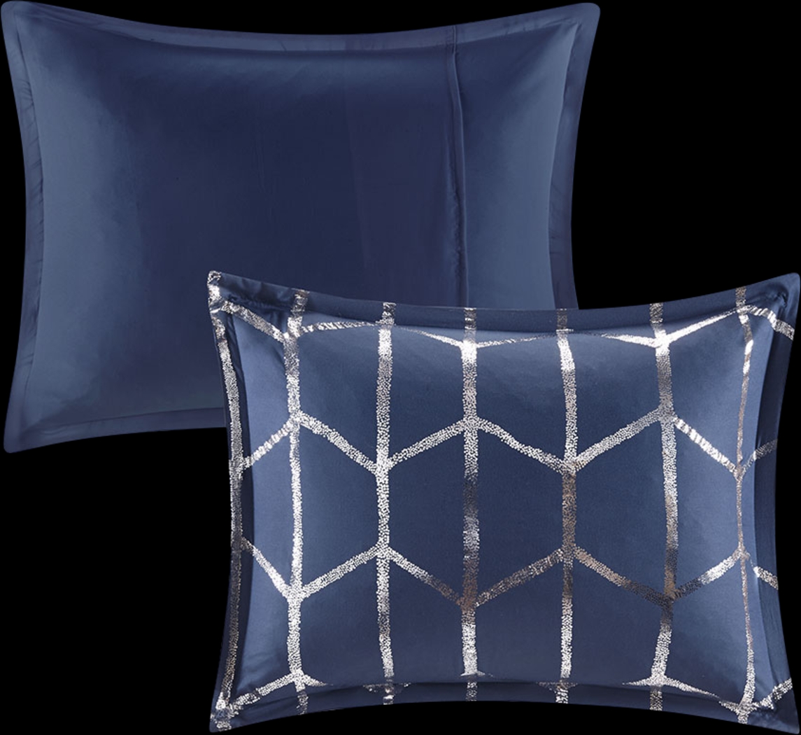 Kids Penmare Navy 4 Pc Twin Comforter Set - Thumbnail - Image 4