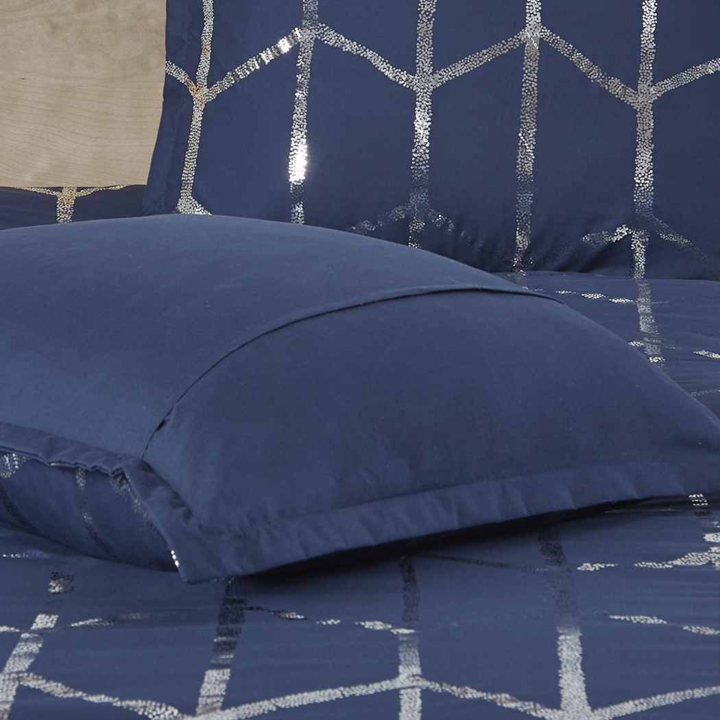 Kids Penmare Navy 5 Pc Full/Queen Comforter Set - Thumbnail - Image 12
