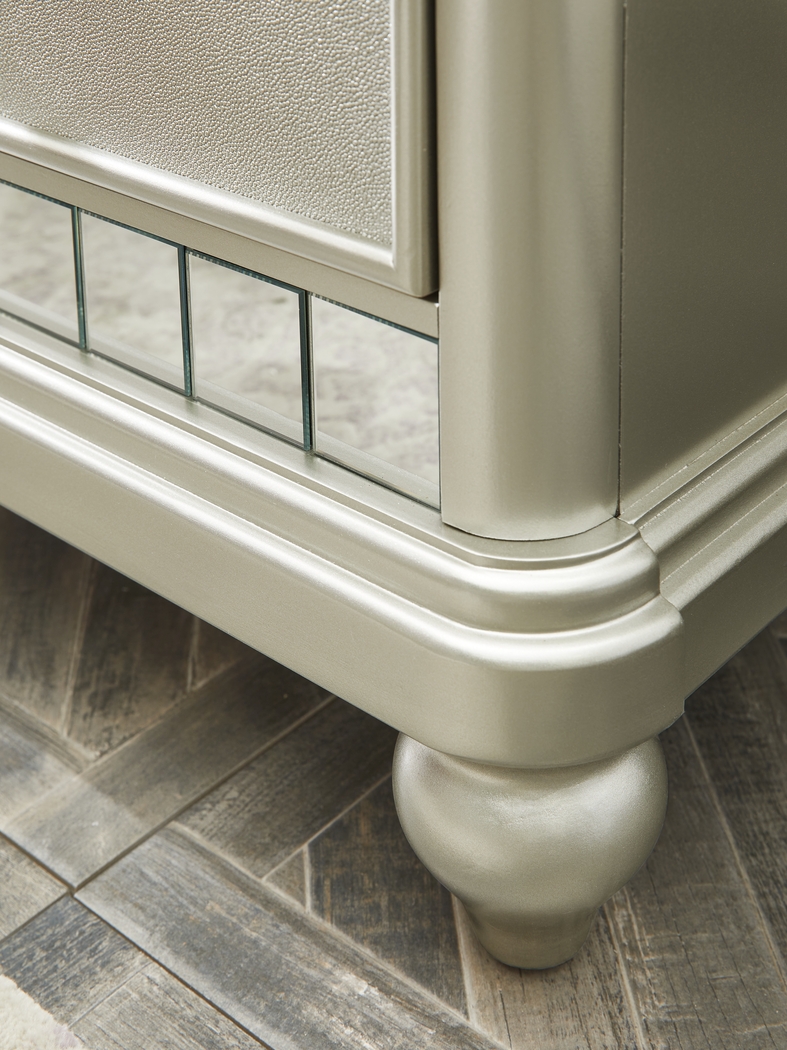 Kids Petit Paris Silver Dresser & Mirror Set - Thumbnail - Image 3