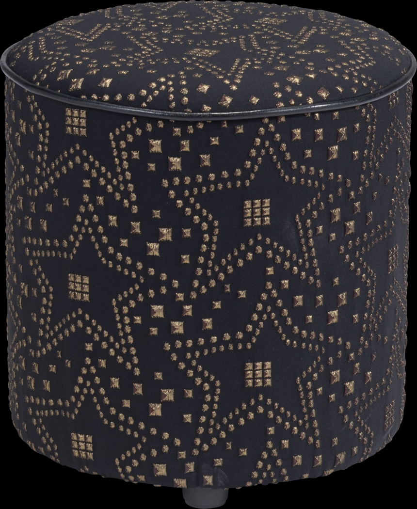 Kids Pierrette Gold Ottoman - Thumbnail - Image 2