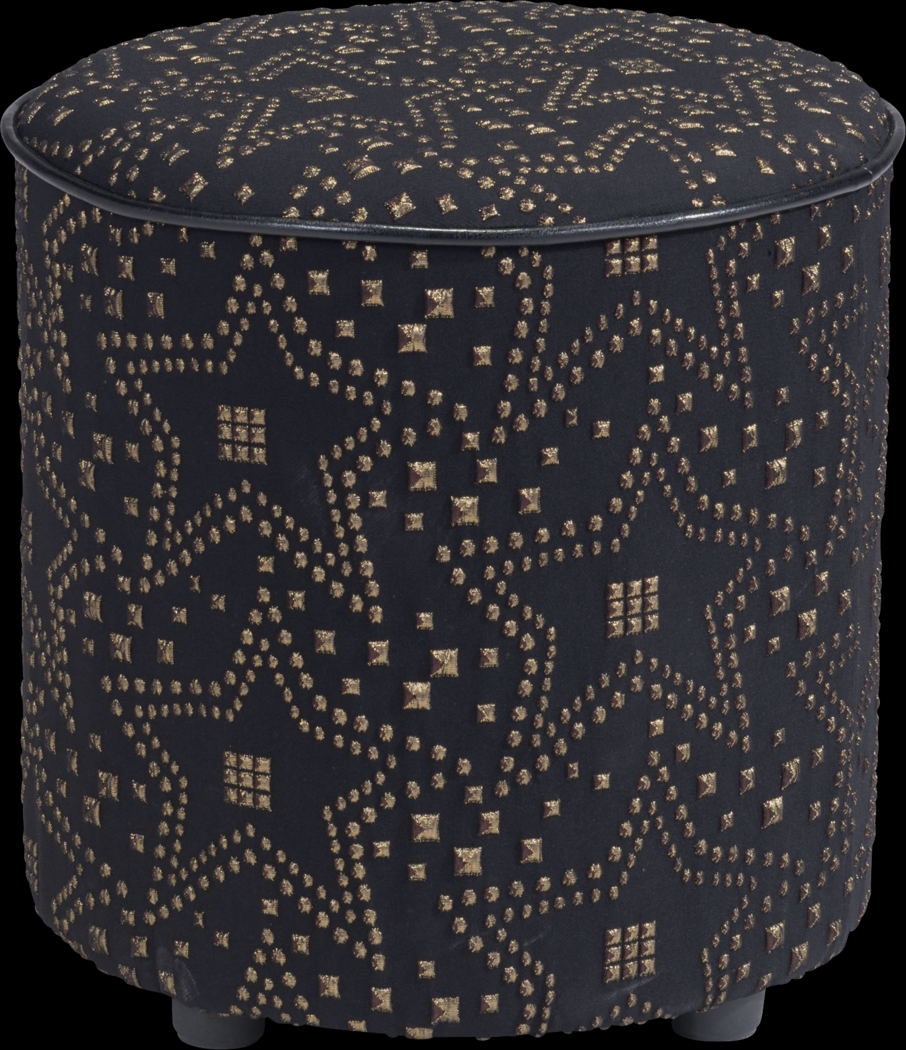 Kids Pierrette Gold Ottoman - Thumbnail - Image 1