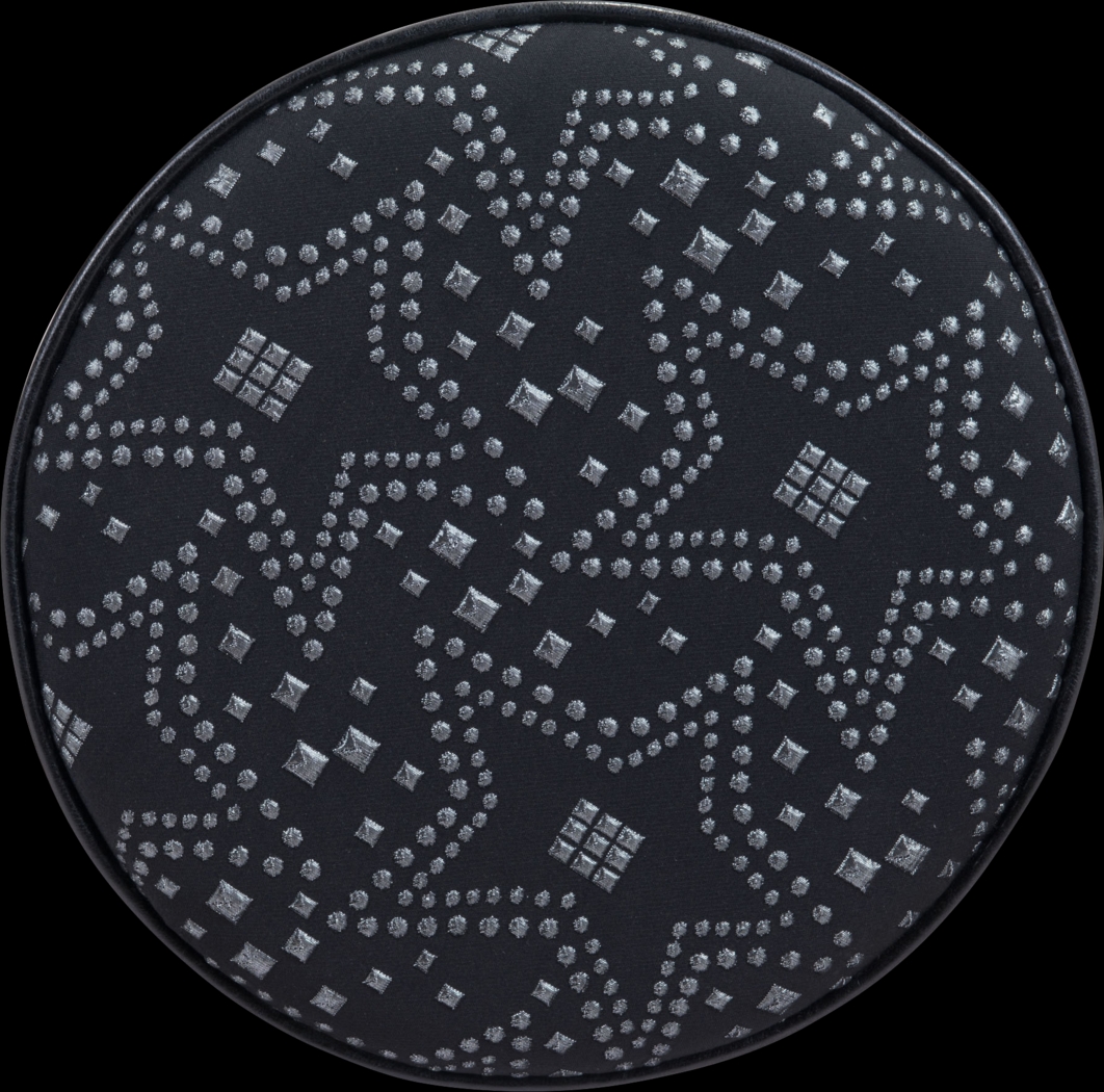 Kids Pierrette Silver Ottoman - Thumbnail - Image 4