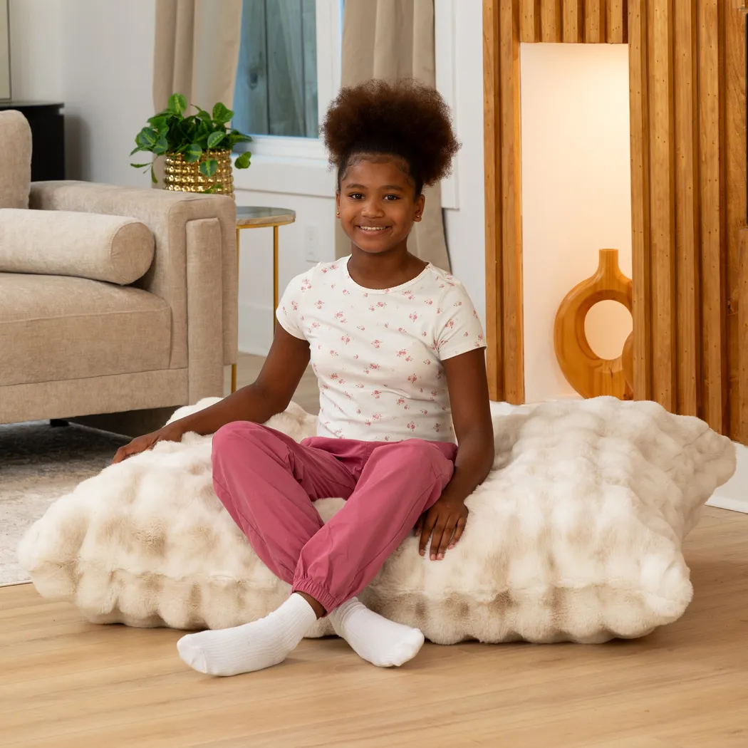 Kids Pillow Saxx Crash Puff Cream Lounger - Thumbnail - Image 5