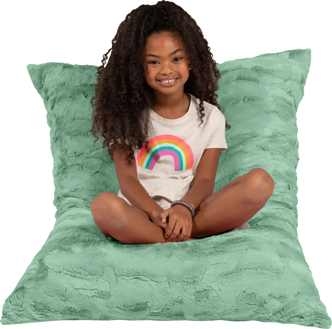 Kids Pillow Saxx Crash Puff Green Lounger - Thumbnail - Image 3