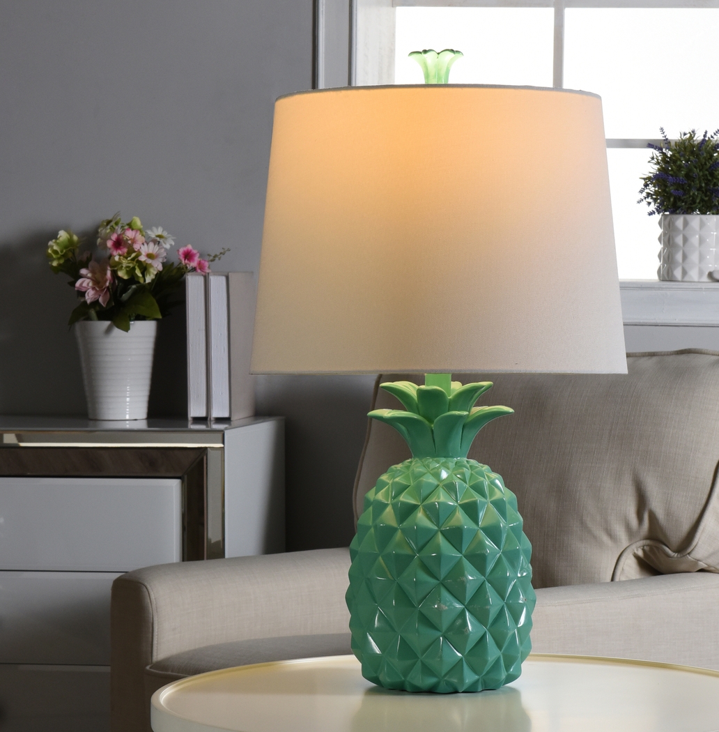 Kids Pineapple Party Green Lamp - Thumbnail - Image 5