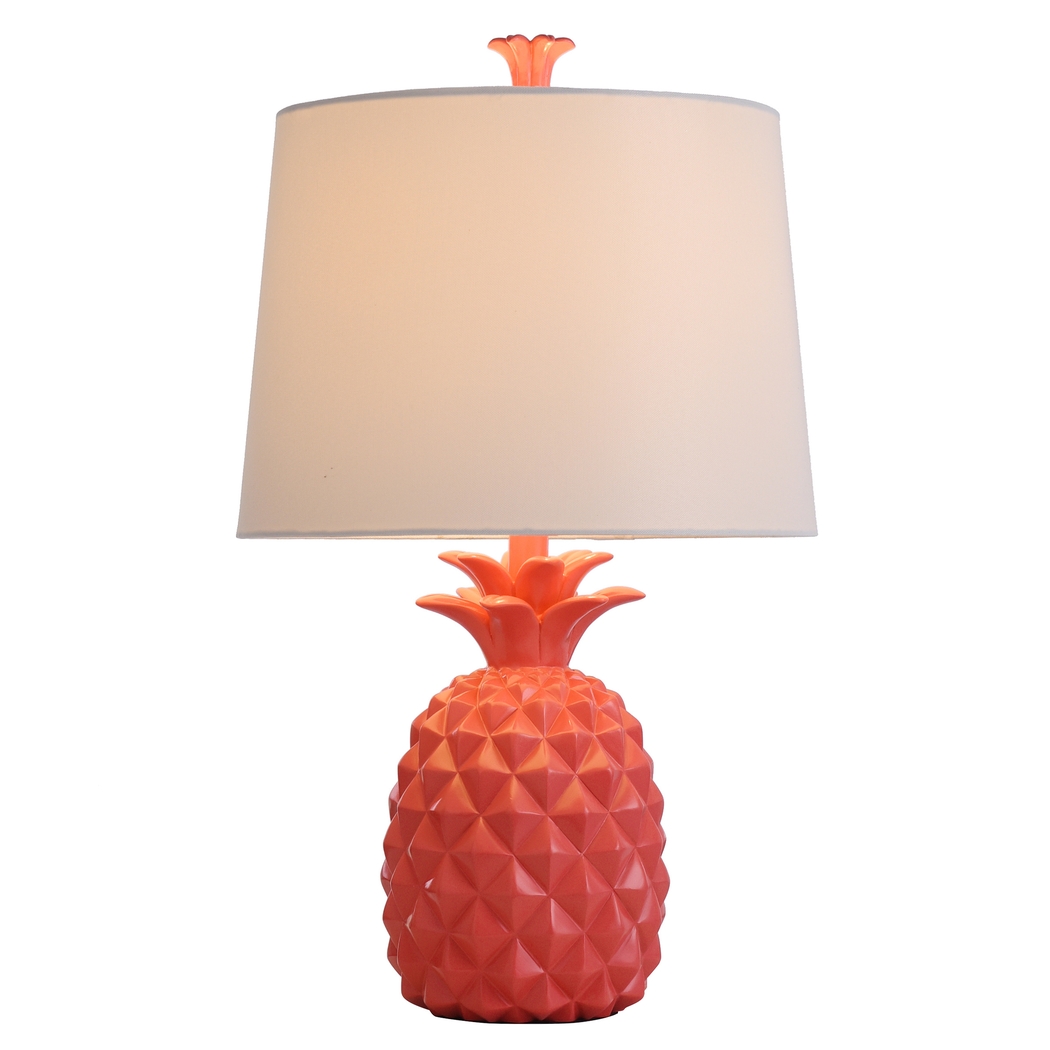 Kids Pineapple Party Pink Lamp - Thumbnail - Image 2