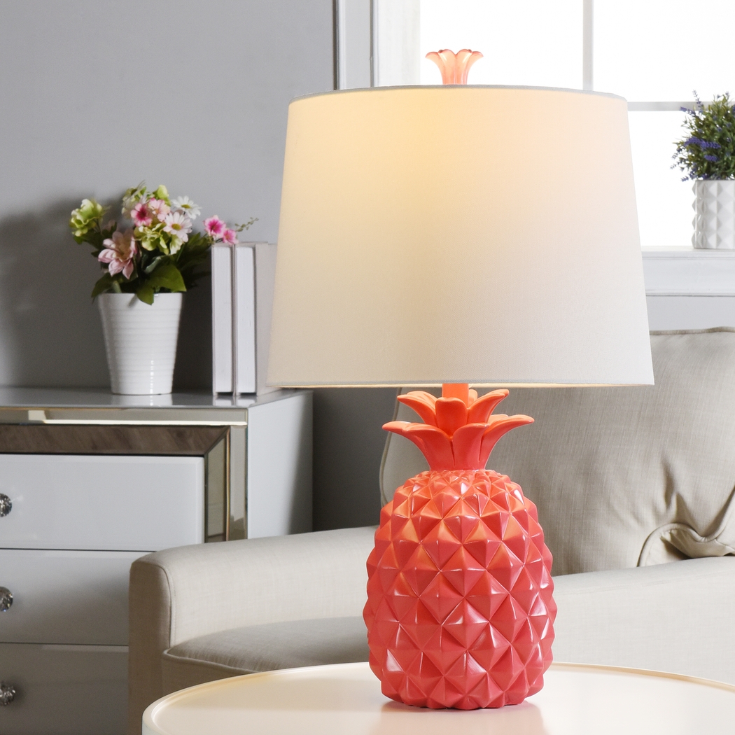 Kids Pineapple Party Pink Lamp - Thumbnail - Image 5