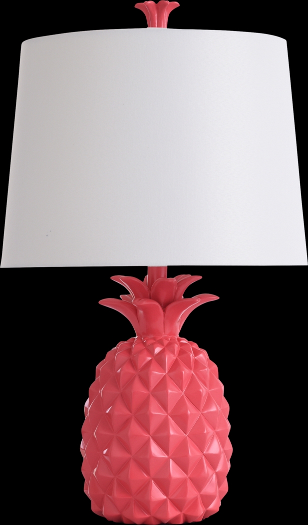 Kids Pineapple Party Pink Lamp - Thumbnail - Image 1