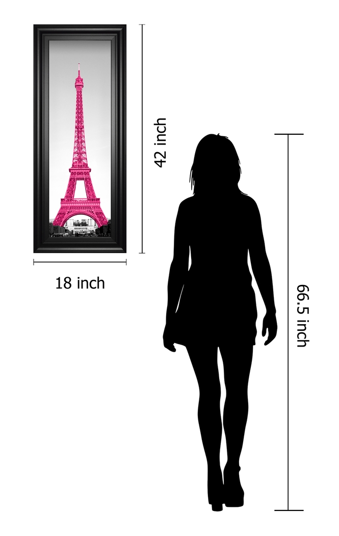 Kids Pink in Paris Fuchsia Artwork - Thumbnail - Image 3