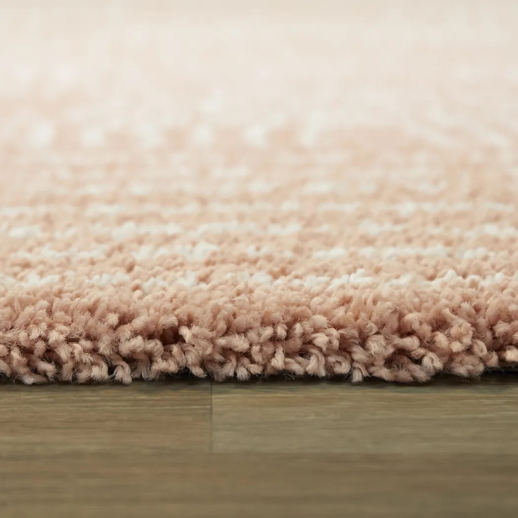 Kids Pink Rainbow Pink 3'11" x 5'7" Rug - Thumbnail - Image 5