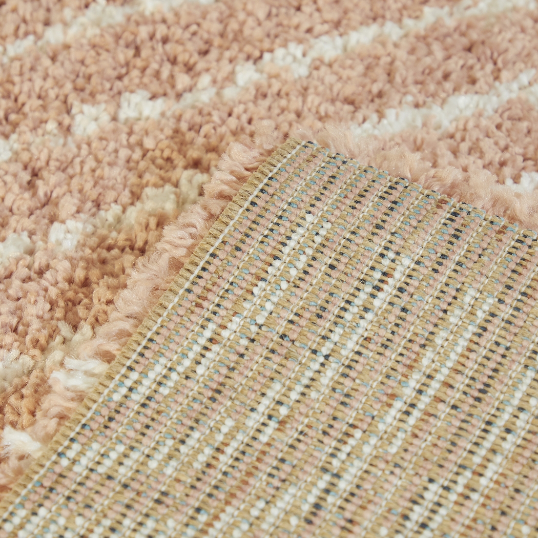 Kids Pink Rainbow Pink 7'10 x 10' Rug - Thumbnail - Image 3