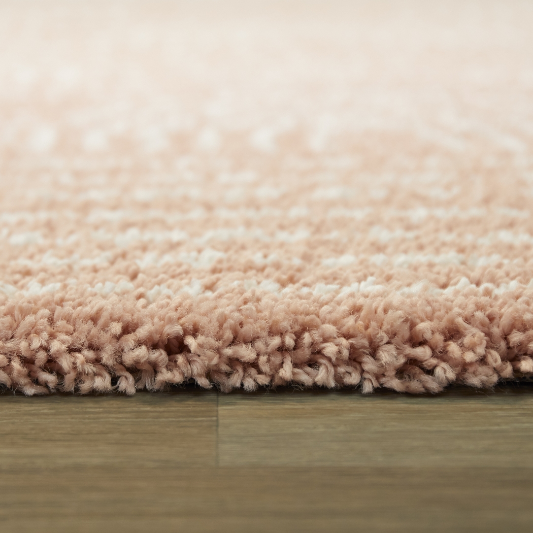 Kids Pink Rainbow Pink 7'10 x 10' Rug - Thumbnail - Image 5