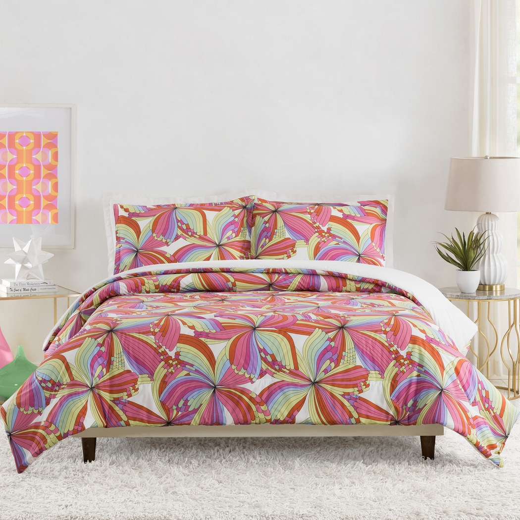 Kids Pinwheel Fun Multi Full/Queen Comforter Set - Thumbnail - Image 1