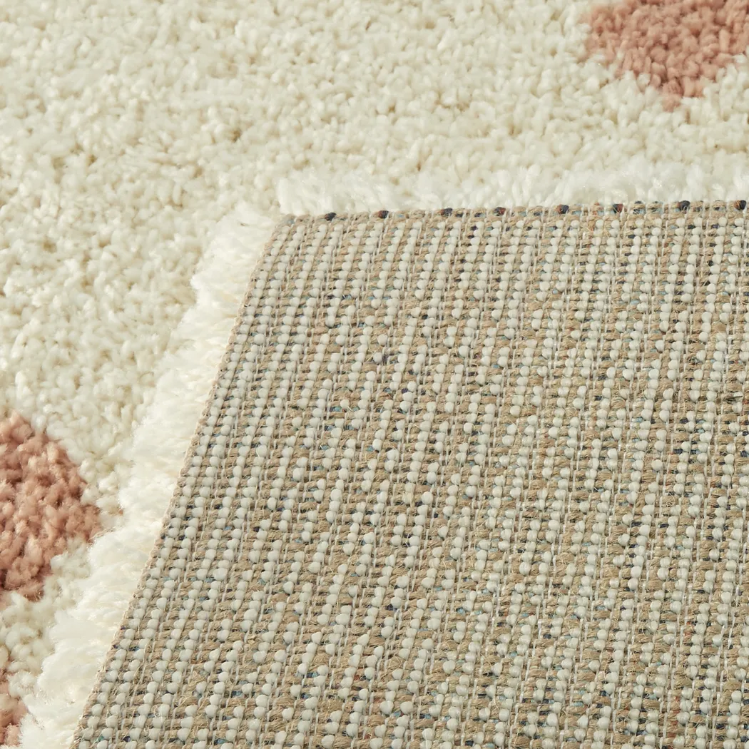 Kids Plus Party Peach 3'11 x 5'7 Rug - Thumbnail - Image 3