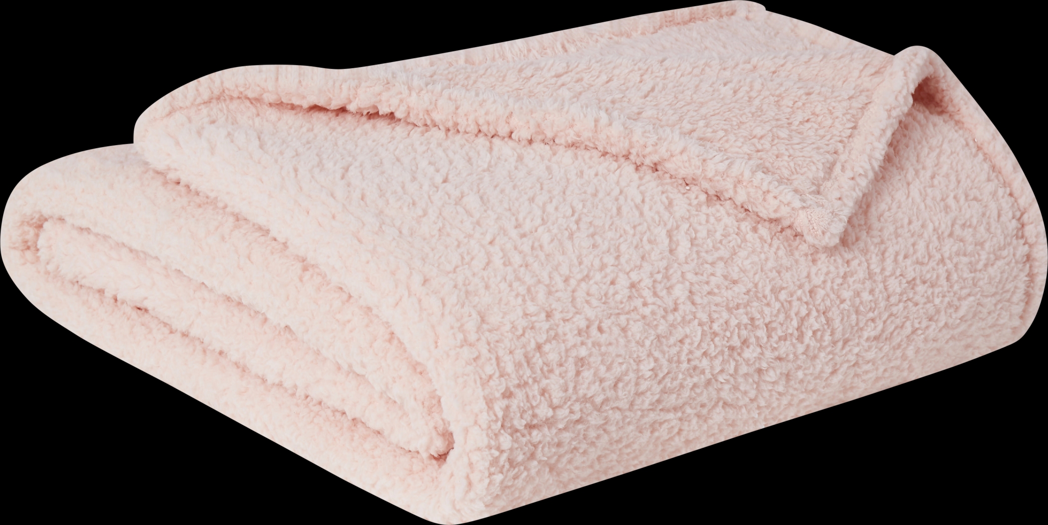 Kids Plush Cloud Blush Full/Queen Blanket - Thumbnail - Image 1