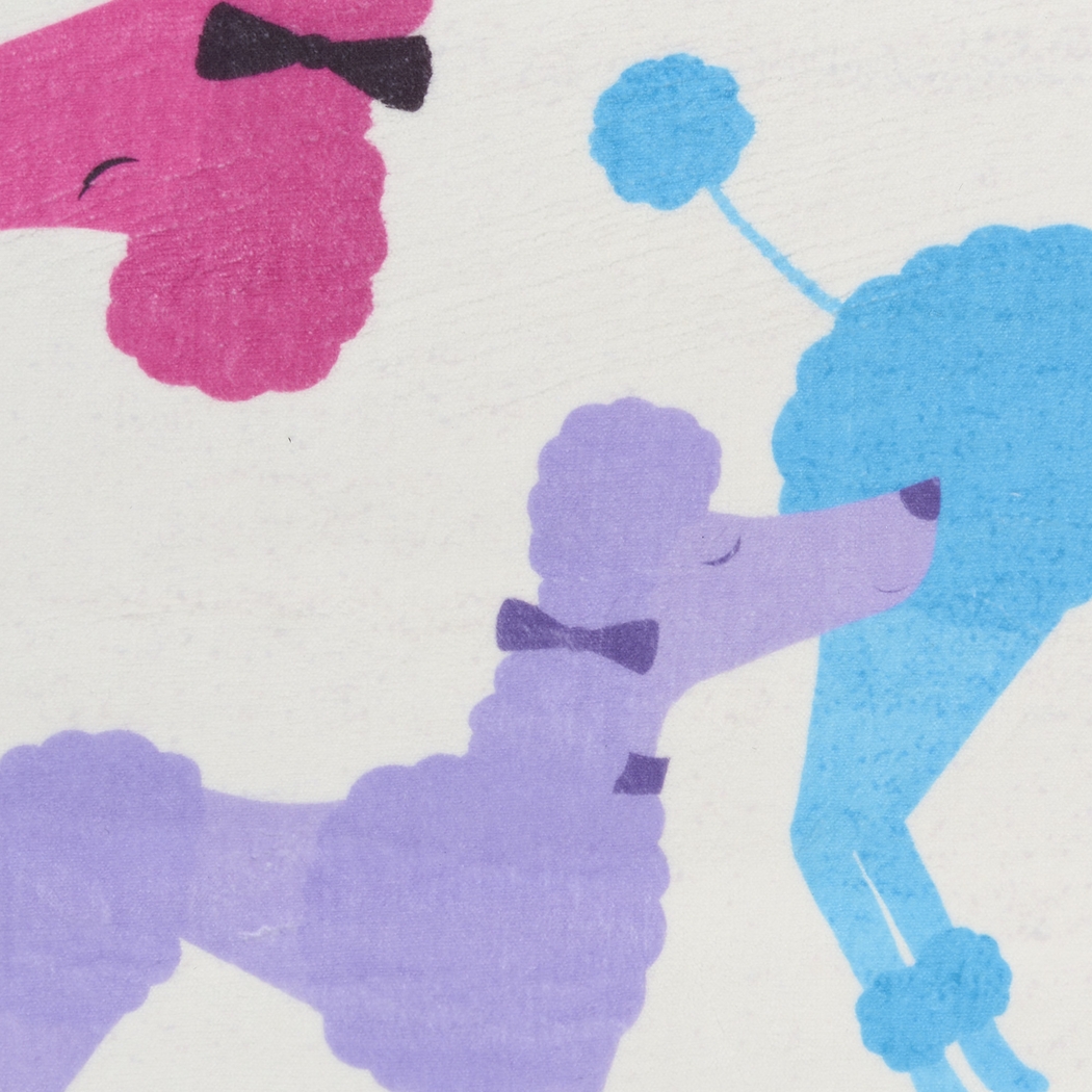 Kids Poodle Glam Multi 5' x 7' Rug - Thumbnail - Image 7