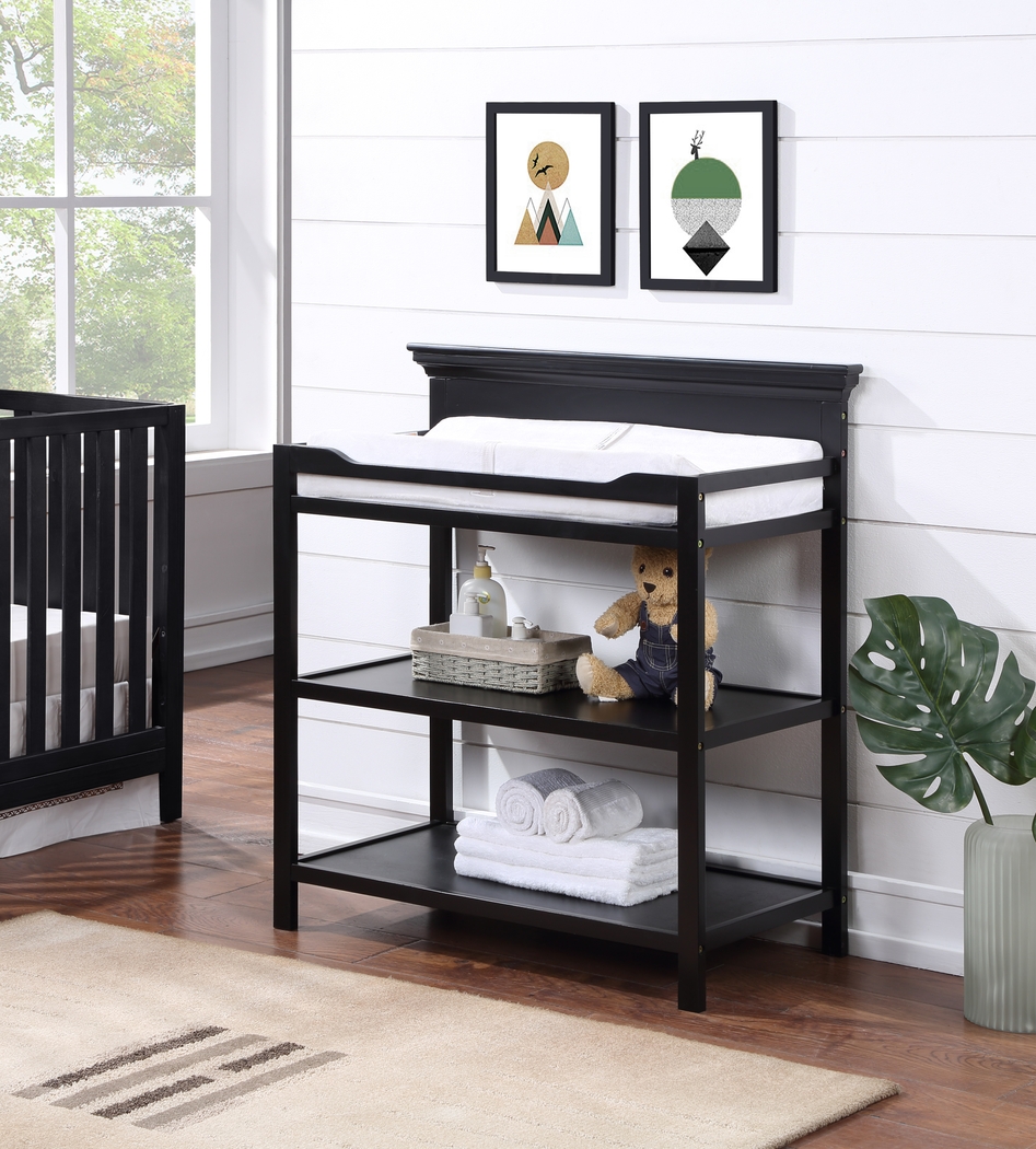 Kids Praxo Black Changing Table - Thumbnail - Image 2