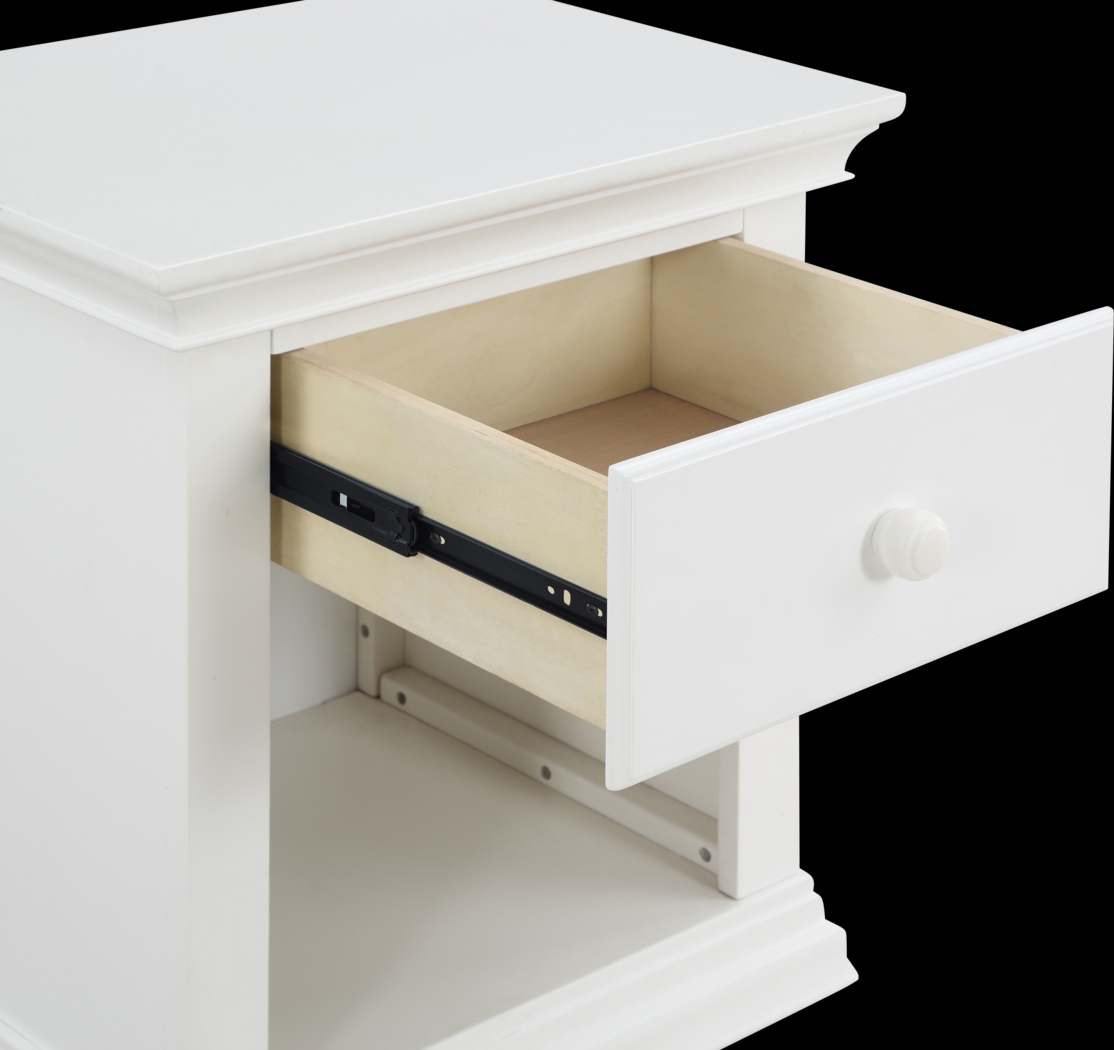 Kids Praxo White Nightstand - Thumbnail - Image 4