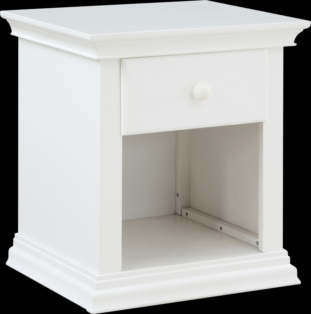 Kids Praxo White Nightstand - Thumbnail - Image 1