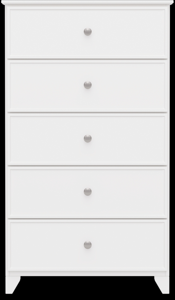 Kids Preston Place White Chest - Thumbnail - Image 1