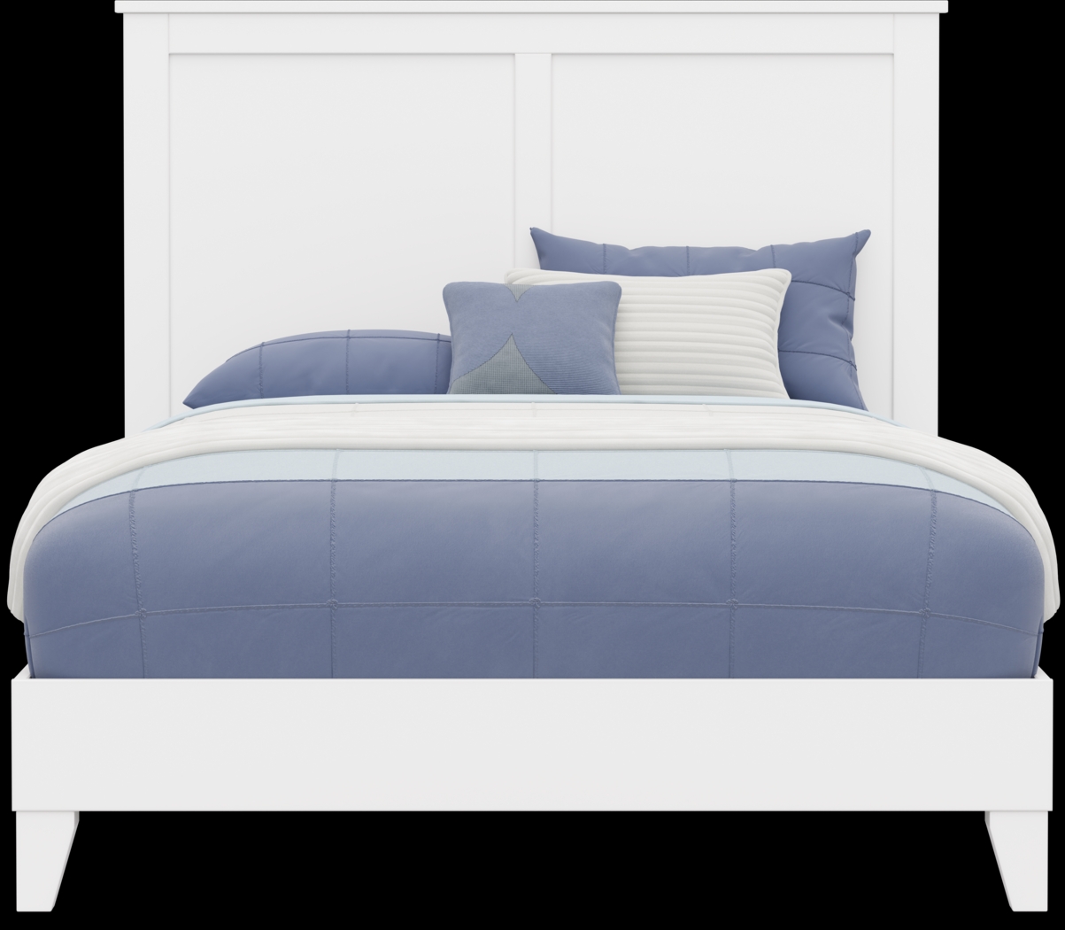 Kids Preston Place White Full Panel Bedroom - Thumbnail - Image 3