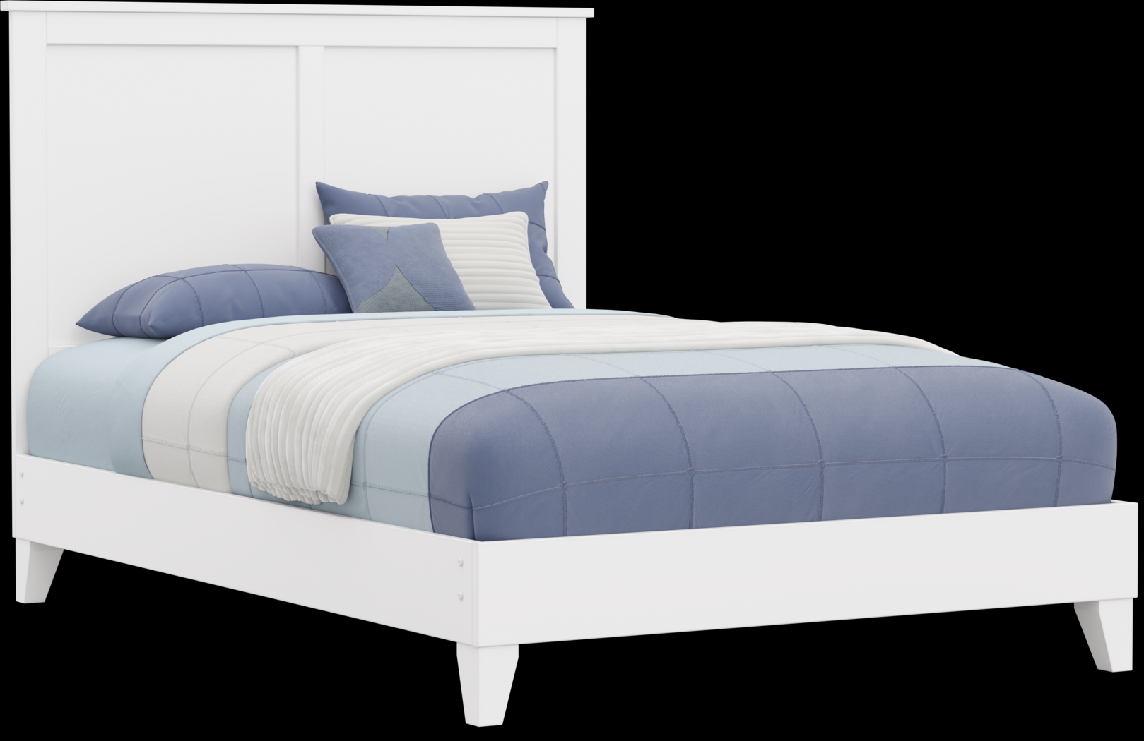 Kids Preston Place White Full Panel Bedroom - Thumbnail - Image 2