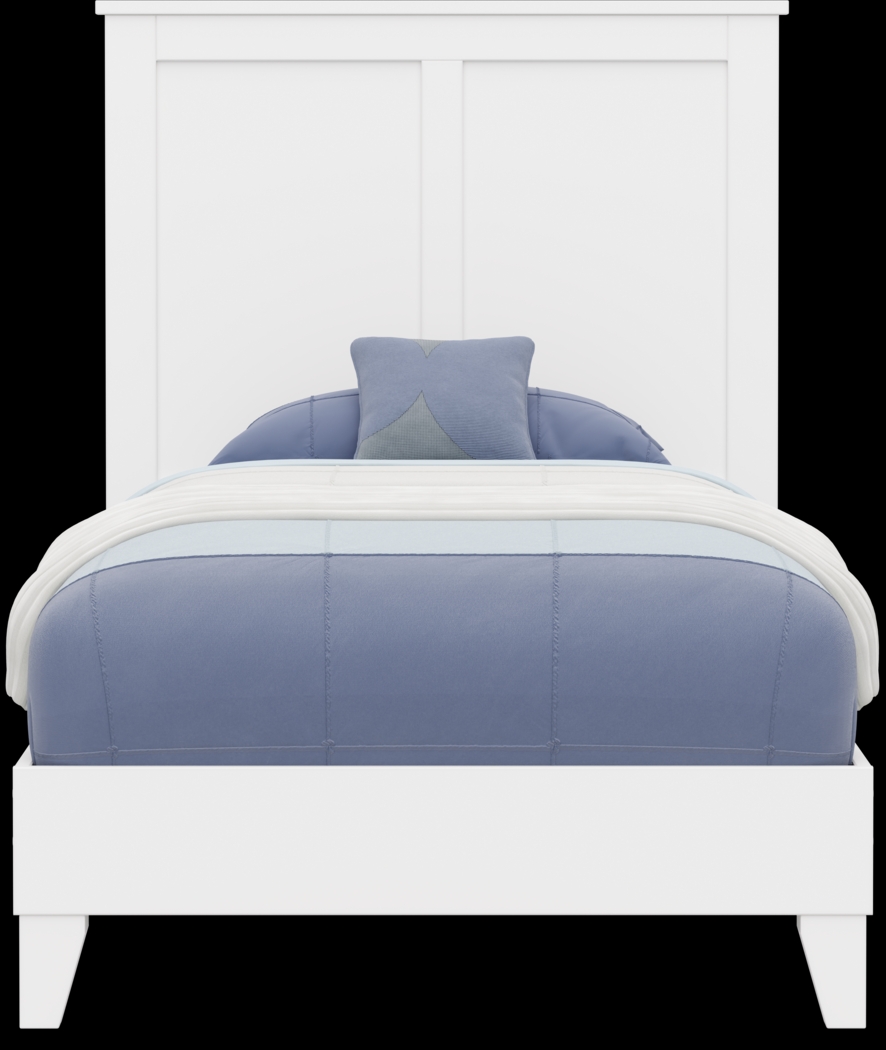 Kids Preston Place White Twin Panel Bedroom - Thumbnail - Image 3