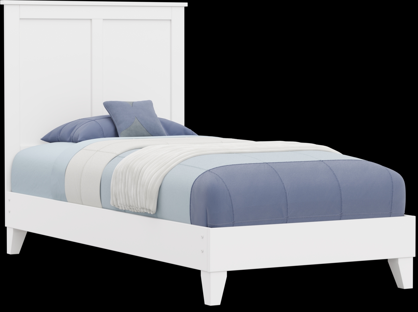 Kids Preston Place White Twin Panel Bedroom - Thumbnail - Image 2