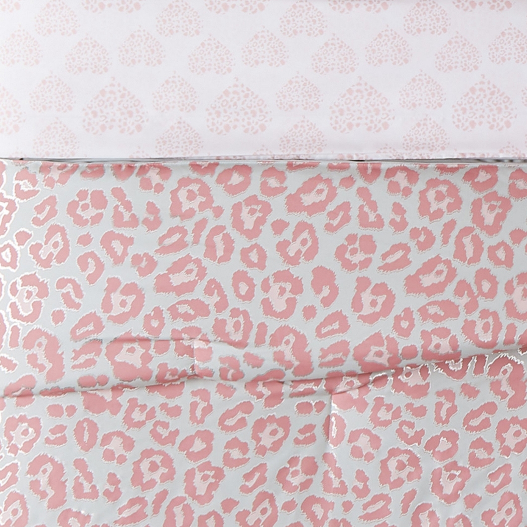 Kids Pretty and Spotty Pink 5 Pc Twin Comforter Set - Thumbnail - Image 3