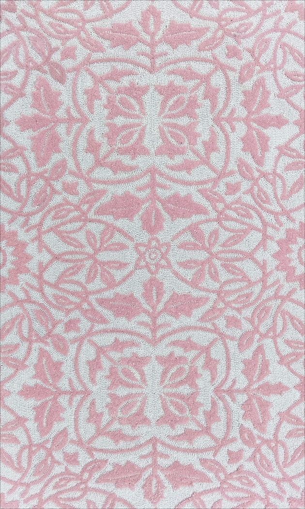 Kids Pretty Petal Pink 2'8 x 4'8 Rug - Thumbnail - Image 1
