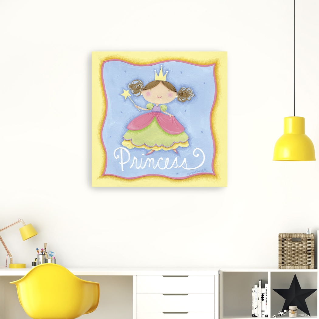 Kids Princess Fairy Blue Artwork - Thumbnail - Image 2
