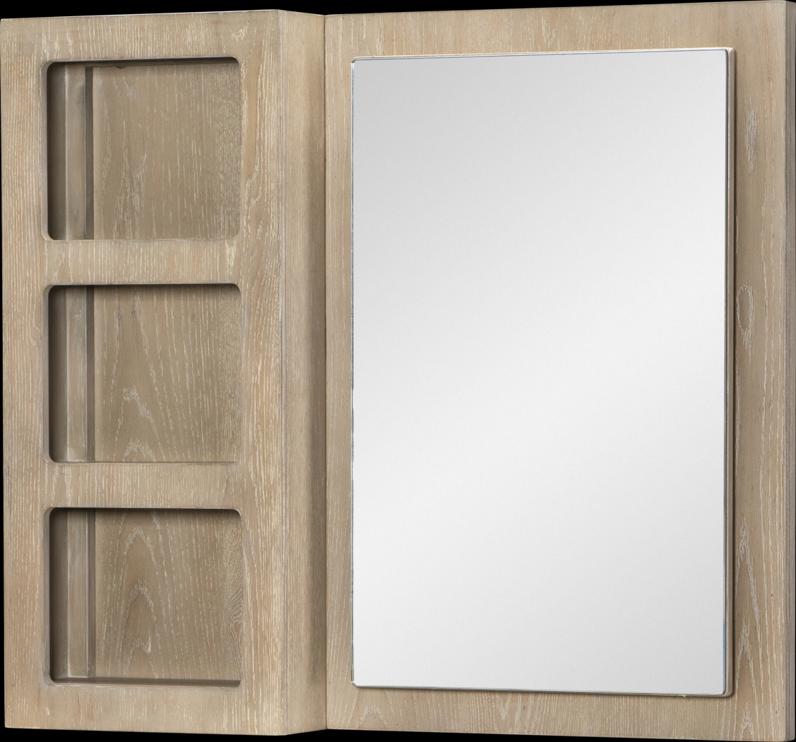 Kids Prism District Brown Storage Mirror - Thumbnail - Image 1