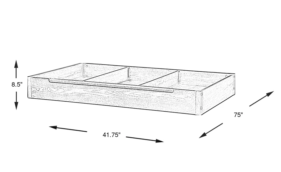 Dimension Image. Please refer to the Dimension Tab on this page for dimension details.