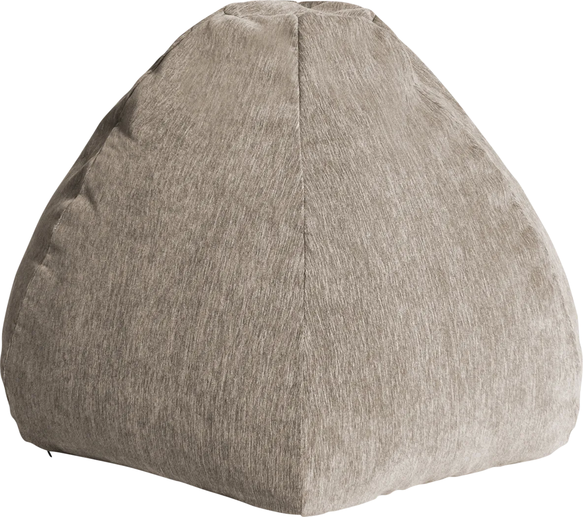 Kids Puffy Nest Beige Bean Bag Chair - Thumbnail - Image 1