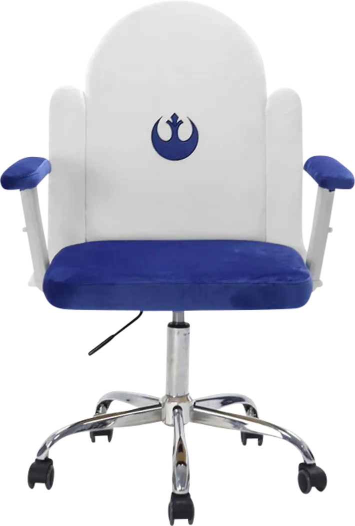 Kids R2-D2 White Swivel Chair - Thumbnail - Image 3