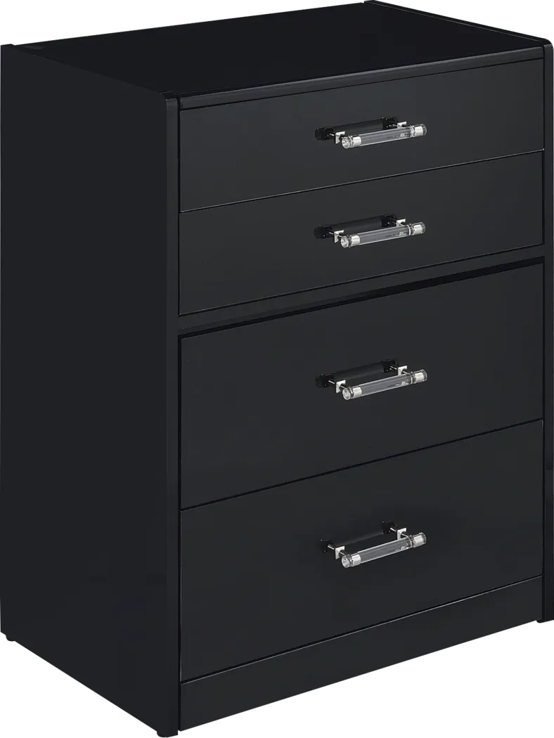 Kids Radiance Black Vanity & Bench - Thumbnail - Image 2