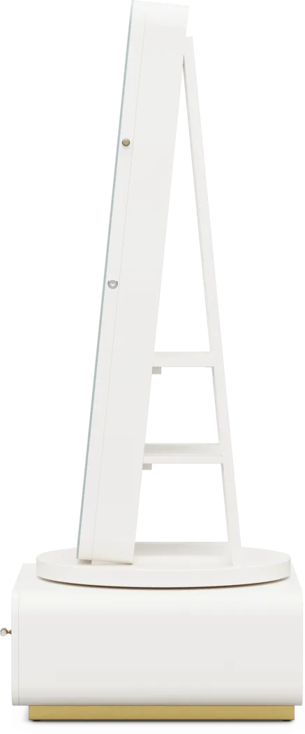 Kids Radiance White Rotating Full-Length Mirror - Image 6