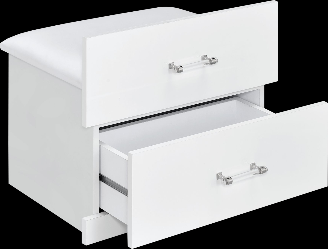 Kids Radiance White Vanity and Bench - Thumbnail - Image 3